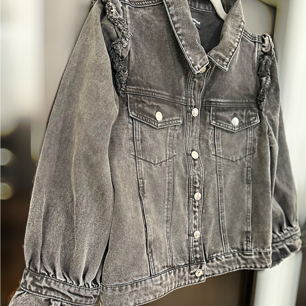 Generation Love Chic Black Jean Jacket